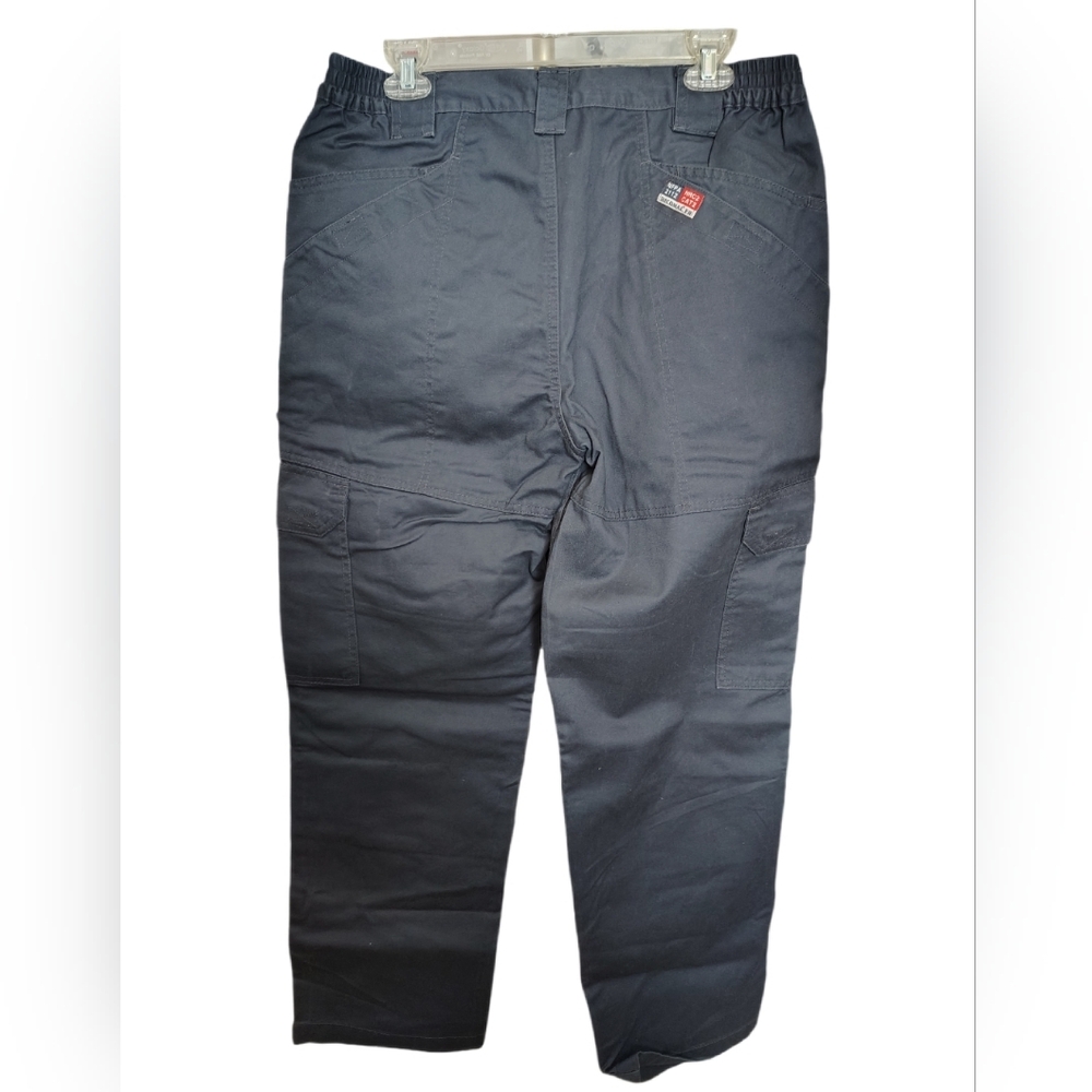 Bocomal FR Cargo Work Pants 34x30 NFPA 2112 CAT 2 Flame Resistant Cotton - Picture 2 of 14